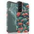 Custom Initials Tropical Pink Flamingos Galaxy Case