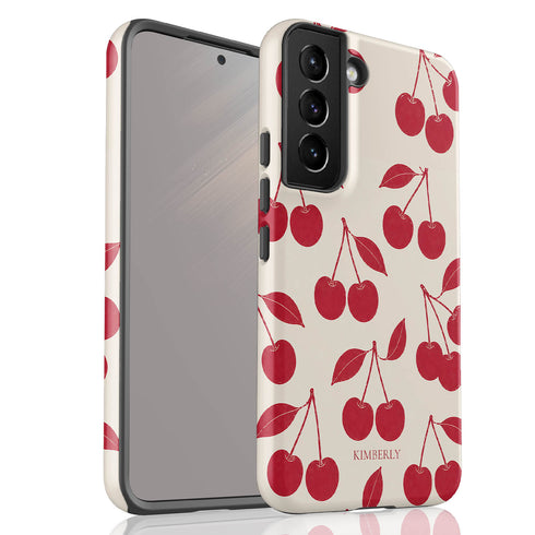 Personalized Cherry Pair Galaxy Case
