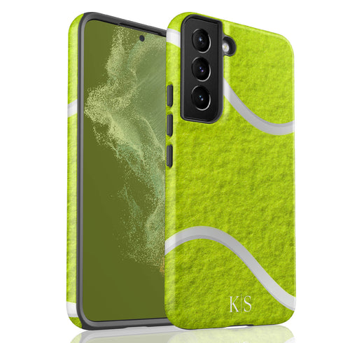 Sports Tennis Ball Initials Galaxy Case