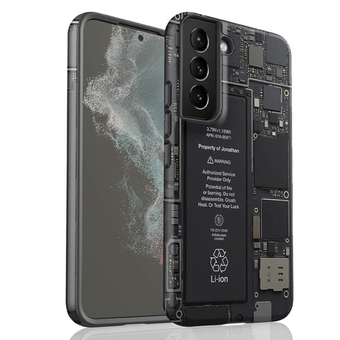 Personalized Realistic Circuit Board Galaxy Case