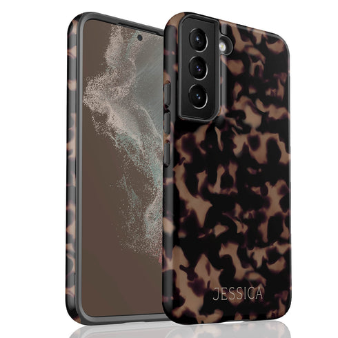 Custom Dark Edition Tortoiseshell Galaxy Case