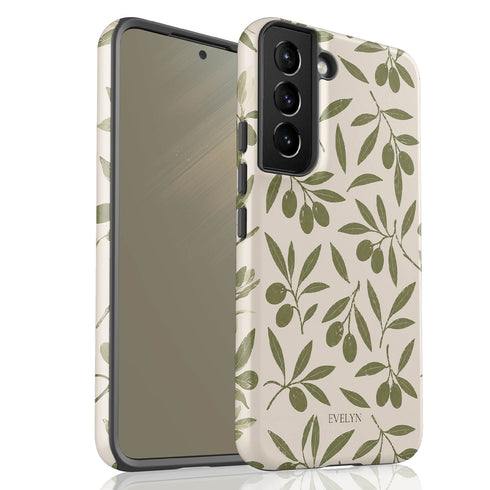 Personalized Olive Branch Galaxy Case