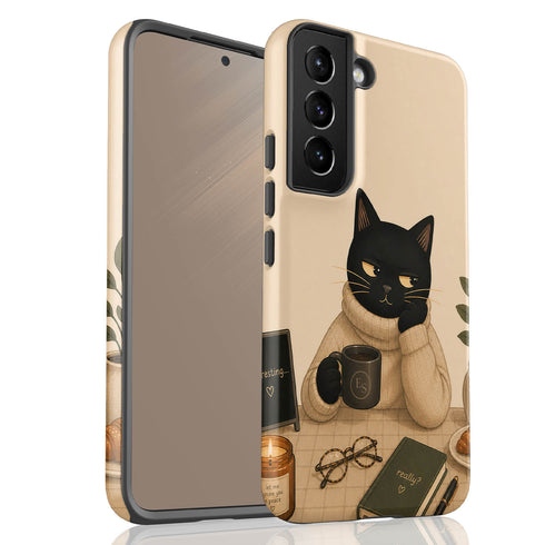 Personalized Do Not Disturb Cat Galaxy Case