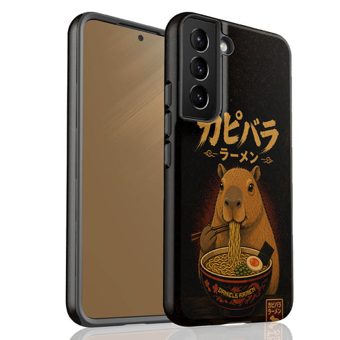 Personalized Capybara Ramen Galaxy Case