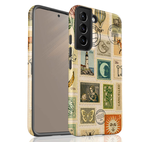 Personalized Vintage Postal Collage Galaxy Case