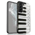 Personalized Music Lover Piano Keys Galaxy Case