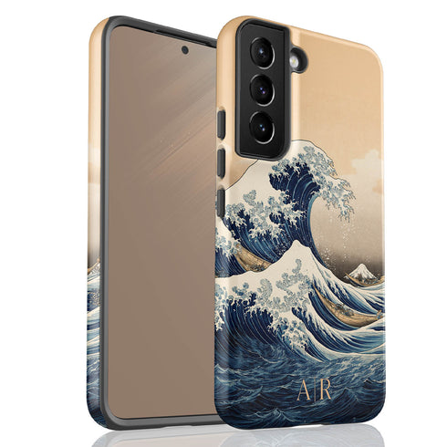 Custom The Great Wave off Kanagawa Galaxy Case