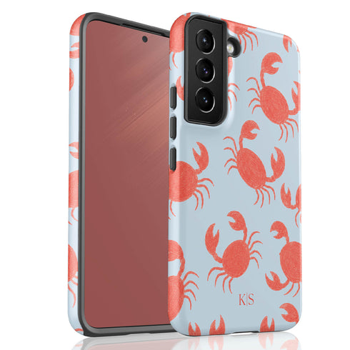 Personalized Dancing Crabs Galaxy Case