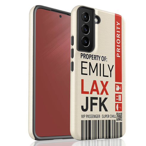 Personalized Travel Luggage Tag Galaxy Case