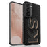3D Initials Dark Leopard Galaxy Case - Vertical