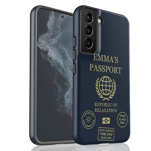 Personalized Classic Passport Cover Galaxy Case