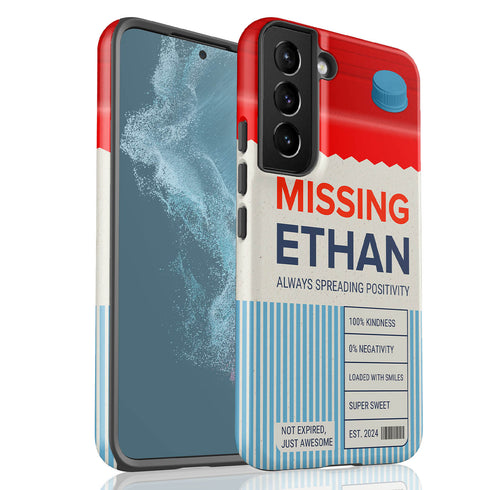 Personalized Emotional Milk Carton Galaxy Case