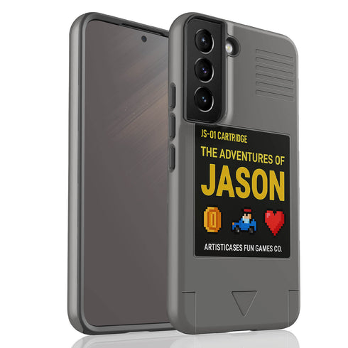 Personalized Pixel Retro Game Cartridge Galaxy Case