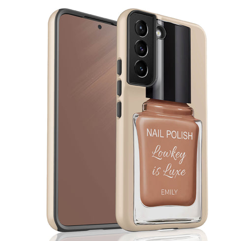 Personalized Glossy Nail Polish Galaxy Case