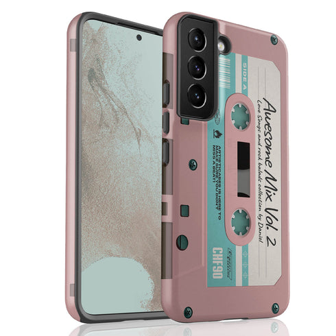 Personalized Retro Audio Cassette Mixtape Galaxy Case