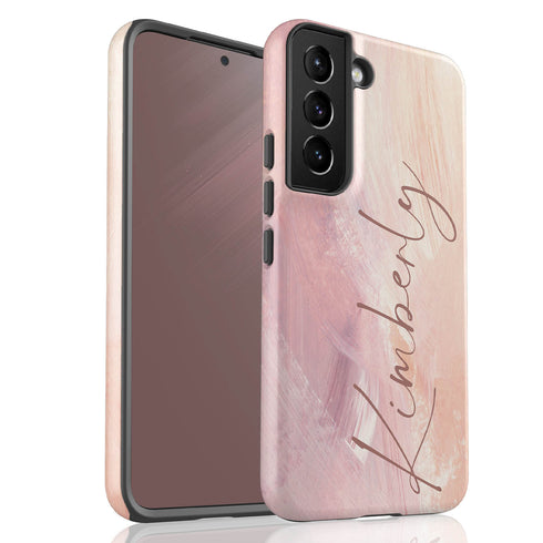 Acrylic Paint Custom Signature Personalized Name Galaxy Case