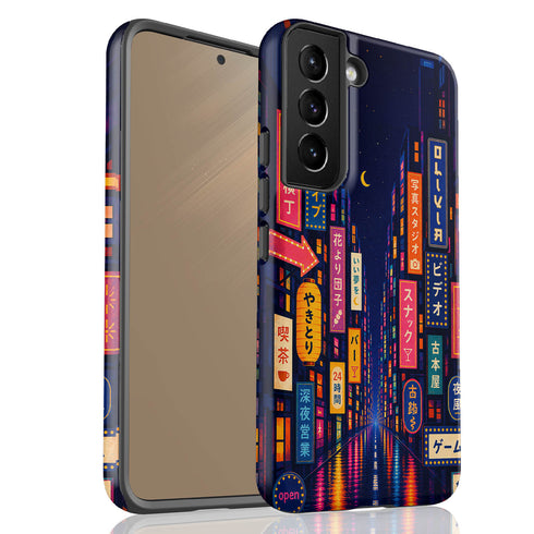 Personalized Midnight Tokyo Galaxy Case