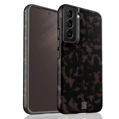 Custom QR Dark Tortoiseshell Galaxy Case