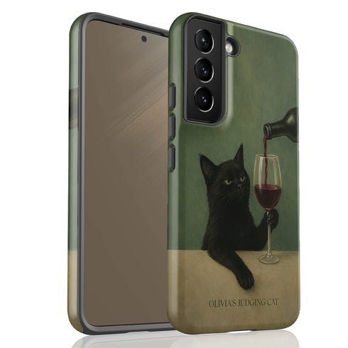 Custom Wine & Whiskers Galaxy Case
