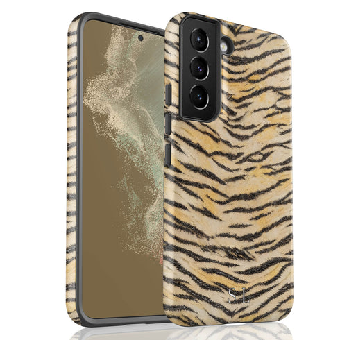 Personalized Velvet Tiger Galaxy Case