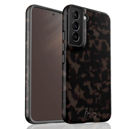 Custom Signature Name Tortoiseshell Galaxy Case
