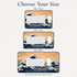 Personalized The Great Wave off Kanagawa Desk Mat