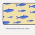 Personalized Sardines Parade Desk Mat