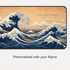 Personalized The Great Wave off Kanagawa Desk Mat