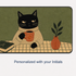 Personalized Judgy Cat Desk Mat