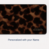Personalized Amber Tortoise Desk Mat