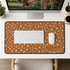 Personalized Spotted Deer Fur Desk Mat