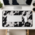 Personalized Untamed Cowhide Desk Mat