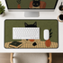 Personalized Judgy Cat Desk Mat