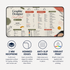 Personalized Designer Cheat Sheet - Studio Bloom Desk Mat
