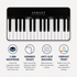 Personalized Piano Keys Desk Mat