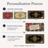 Personalized Persian Carpet Desk Mat