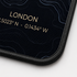 Personalized Midnight Topography Desk Mat