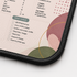 Personalized Designer Cheat Sheet - Blush Editorial Desk Mat