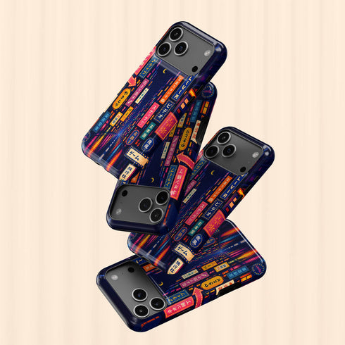 Personalized Midnight Tokyo iPhone Case