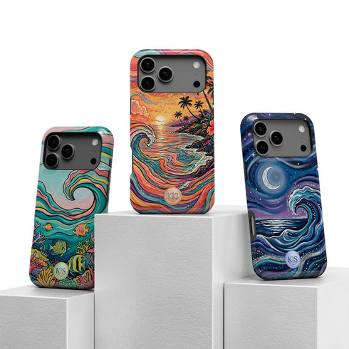 Personalized Ocean Flow iPhone Case