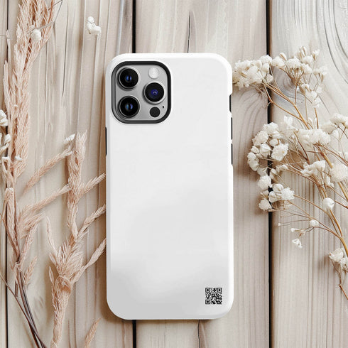 Custom Special Message QR Code Edge iPhone Case