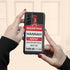 Personalized Music Concert Backstage Pass Galaxy Case