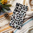 Custom Initials Candy Leopard Galaxy Case