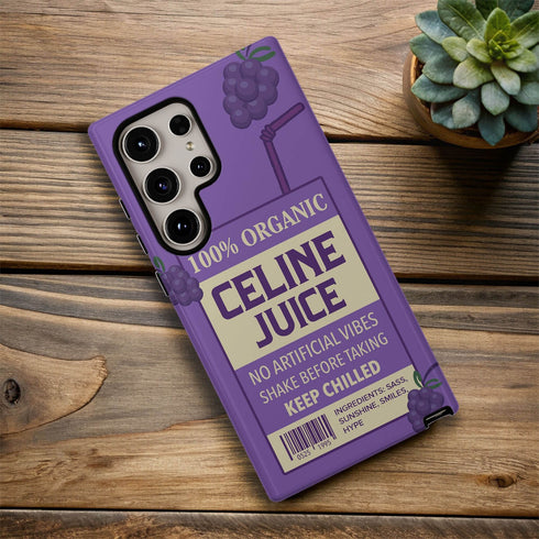 Personalized Refreshing Juice Box Galaxy Case
