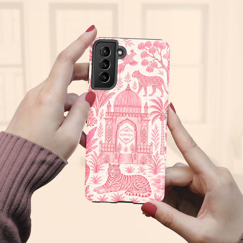 Personalized Tiger Palace Galaxy Case