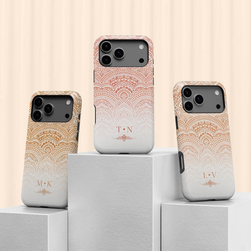 Custom Lotus Mandala iPhone Case