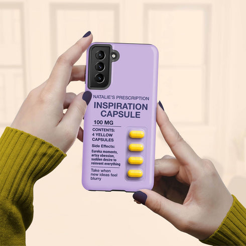 Personalized Playful Mood Capsule Galaxy Case