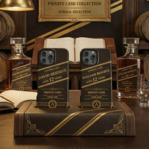 Personalized Prestigious Vintage Scotch iPhone Case