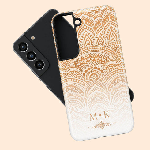 Custom Lotus Mandala Galaxy Case