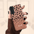 Personalized Leopard Glow Galaxy Case